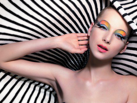 Színezd újra! - Smink  -  - color blocking, Mac, neon, smink, szemhéj, YSL, 