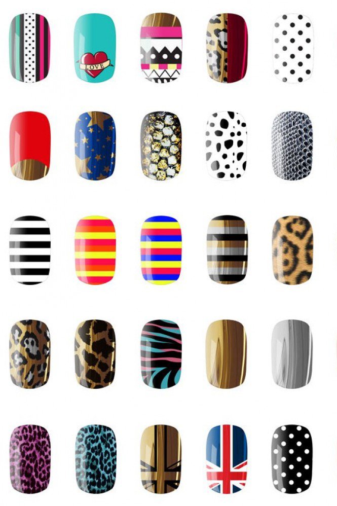 Körömmatrica őrület - Smink  -  - köröm, körömlakk, körömmatrica, nail rock, 