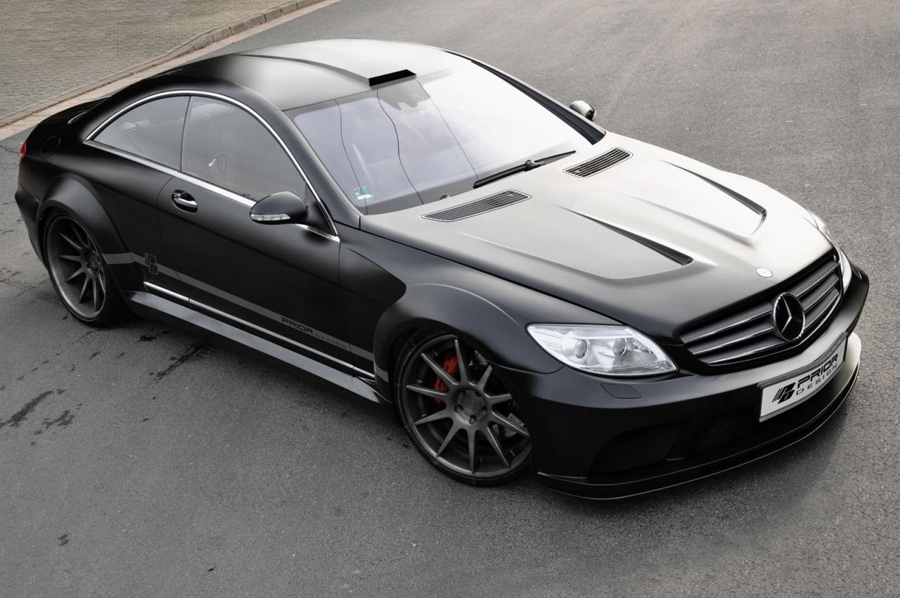 Amikor az elegancia és a sportosság találkozik -  -  - Mercedes CL Black Edition, 