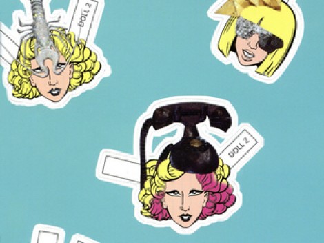 Öltöztesd fel Lady Gagát! - Fesztelen mindennapok -  - Formichetti, kreatív, Lady Gaga, öltöztetőbaba, papír, styling, 