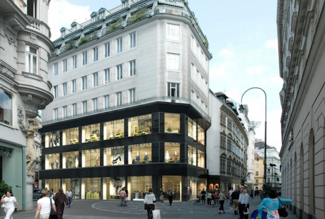 Bővülő luxuszóna Bécsben - Hírek  - Utazás - Bécs, Louis Vuitton, Miu Miu, Park Hyatt, 