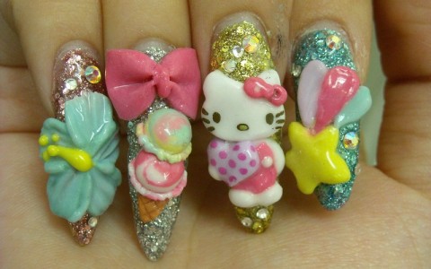 Extrém körmök - bevállalod? - Smink  -  - 