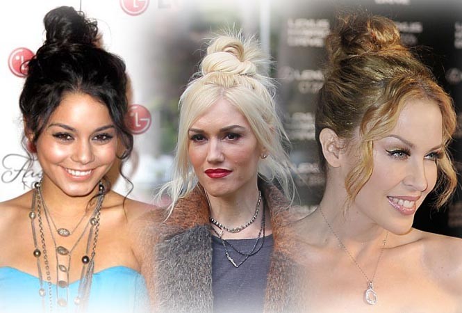 Trendi konty, egyetlen perc alatt - Hajápolás  -  - frizura, haj, Jennifer Lopez, KAty Perry, konty, Olivia Wilde, 