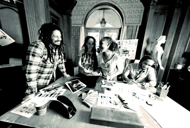 Stir It Up: Bob Marley lánya a londoni olimpián - DIVAT&STÍLUS - Hírek  - atlétika, formaruha, London, Marley, olimpia, Puma, 