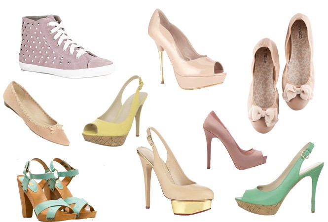 Pasztel kavalkád - Hírek  -  - cipő, givenchy, h&m, karkötő, táska, 