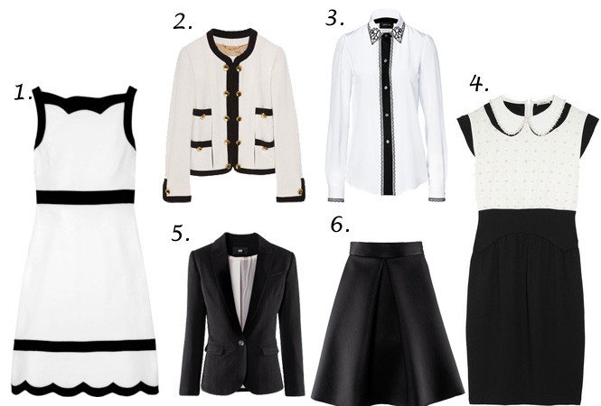 Feketén fehéren - Hírek  -  - Christian Laboutine, gardrób, H&M, monokróm, Zara, 