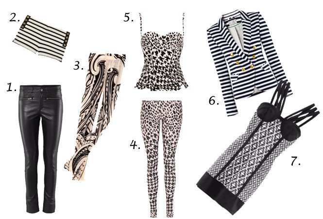 Feketén fehéren - Hírek  -  - Christian Laboutine, gardrób, H&M, monokróm, Zara, 