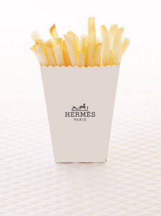 Gucci sültkrumpli, Burberry hamburger - STYLELIFE - Otthon & Design - Burberry, Chanel, dizájn, étel, Hermés, McDonalds, sültkrumpli, 