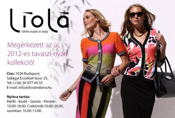 Líolá - Üzletasszonyoknak, egyenesen Milánóból - DIVAT&STÍLUS - Hírek  - exkluzív, liolá, Milánó, olasz divat, 