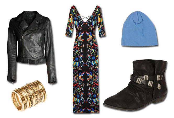 Másolj menő május éjjeli szettet! - DIVAT&STÍLUS - Stílusiskola - bőrdzseki, Christina Milian, másold, másold a stílusát, maxi ruha, pimkie, 