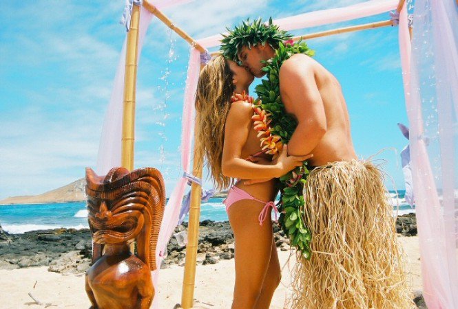 Esküvő Hawaiin - Esküvő -  - Esküvő, esküvő Hawaiin, külföldi esküvő, különleges szertartás, 