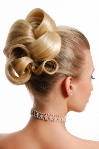 Toronyóra lánccal... - Esküvő -  - dísz, fátyol, frizura, haj, Menyasszonyi, rövid, virág, 