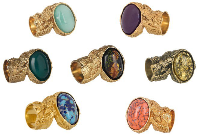 YSL Arty Rings - DIVAT&STÍLUS - Hírek  - divat, gyűrű, trend, YSL, Yves saint Laurent, 