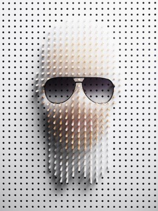 Híres arcok leszögelve - STYLELIFE -  - Karl Lagerfeld, Lady Gaga, napszemüveg, portré, 