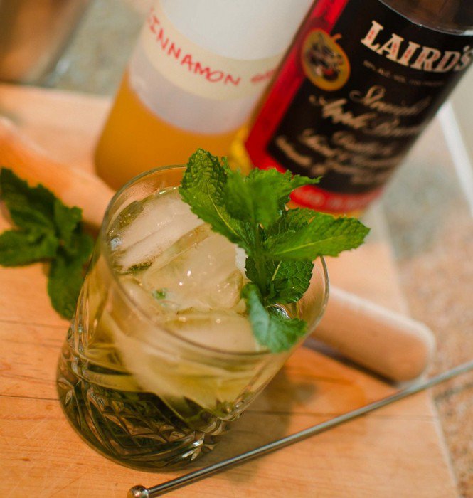 Brandy Smash - Fesztelen mindennapok -  - brandy smash, ital, koktél, menta, 