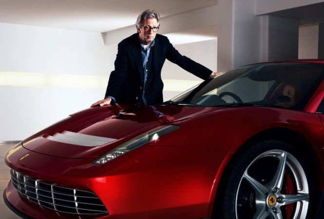 Elkészült a brit zenész egyedi Ferrarija - Otthon & Design -  - Eric Clapton, Ferrari, limitált széria, sportautó, zenész, 