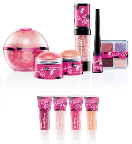 Rózsaszín csábítás - SZÉPSÉG - Smink  - ++ragyog%C3%A1s, ++smink, ++term%C3%A9szetese, +The+Body+Shop, Lily+Cole, 