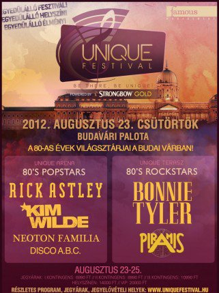 Bemutatkozik a Unique Fesztivál - STYLELIFE - Fesztelen mindennapok - +Unique+Fesztiv%C3%A1l, Budai+V%C3%A1r, 