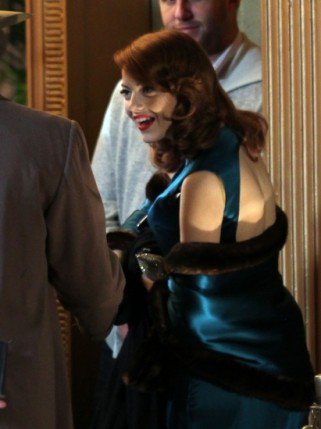 Emma Stone Gucci és Lanvin rucikban + videó - DIVAT&STÍLUS - Hírek  - ++divat, +A+csod%C3%A1latos+p%C3%B3kember, Emma+Stone, 