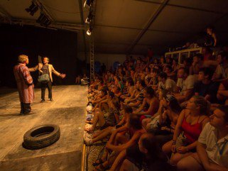 Kiürült a Velencei Vízi Vár -  -  - +Efott, Velence, 