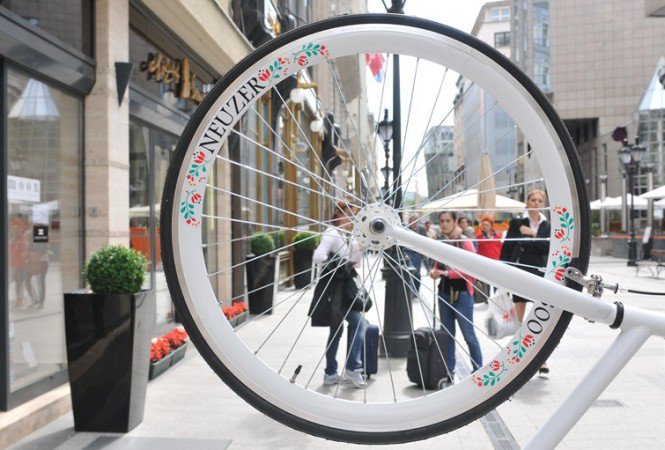 Kalocsai mintás bringa - Otthon & Design -  - +ker%C3%A9kp%C3%A1r, kalocsai, 