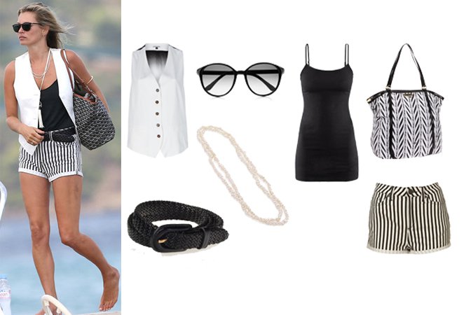 A britek kedvence - Stílusiskola -  - ++divat+tipp, ++fekete-feh%C3%A9r, ++m%C3%A1sold+a+st%C3%ADlus%C3%A1t, ++ny%C3%A1ri+ruha, ++short, +Kate+Moss, brit, 