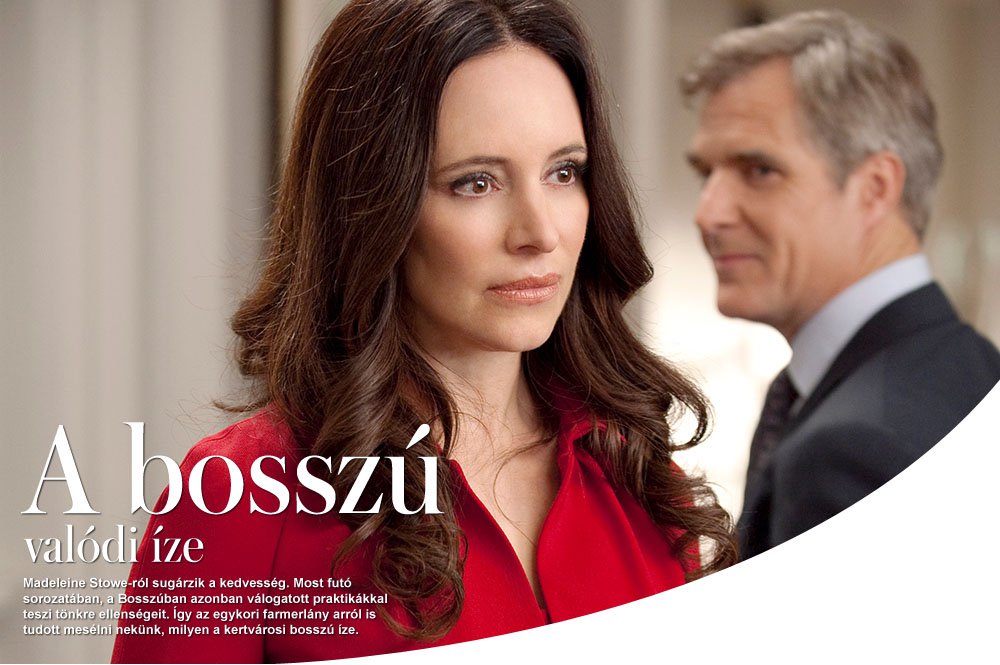 A bosszú valódi íze - Interjúk - Fesztelen mindennapok - +++sorozat, +++TV+m%C5%B1sor, ++Madeleine+Stowe, +Bossz%C3%BA, interj%C3%BA, 