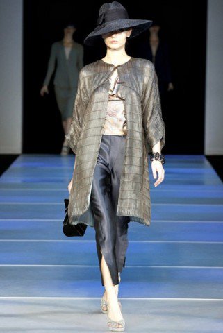 Milan Fashion Week:  Giorgio Armani 2012-es kollekciója -  -  - divat, Giorgio Armani, kollekció, Milan Fashion Week, 
