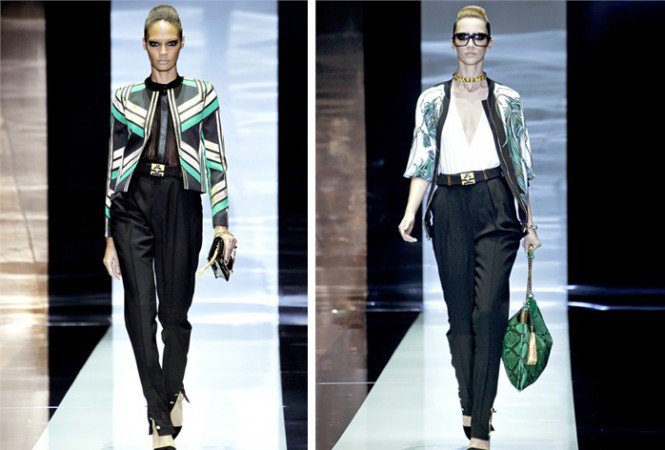Milan Fashion Week: Gucci 2012-es kollekciója -  -  - diavat, Gucci, kollekció, Milano Fashion Week, 