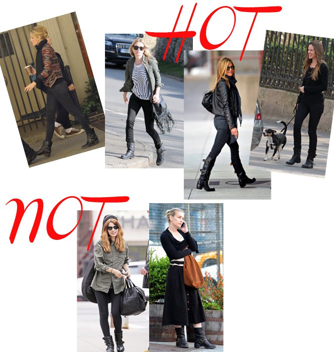 Vagány motoros csizmák - DIVAT&STÍLUS - Stílusiskola - blake lively, csizma, gardrób, motoroscsizma, szegecsek, vagány, 