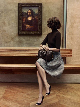 Mona Lisa a Louis Vuitton háznak pózolt - DIVAT&STÍLUS - Hírek  - louis vuitton, louis vuitton 2013, Louis vuitton speedy, lv táska, párizs, 