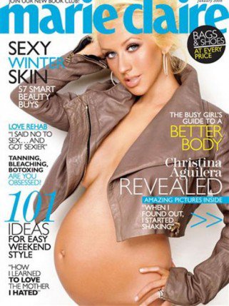 Pocakkal a vaku előtt – híres várandós pillanatok - KERESD A NŐT  - Stylekids - állapotos, Britney Spears, Demi Moore, Monica Bellucci, nőiesség, playboy, terhes fotózás, terhesség, Vanity Fair, 