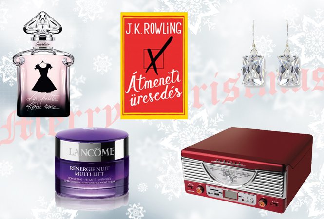 Karácsonyi ajándékkalauz: Minek örülne Anyu? - STYLELIFE -  - ajándékok anyukának, j.k.rowling új könyve, karácsony, karácsonyi ajándék, lancome, meglepetés, 