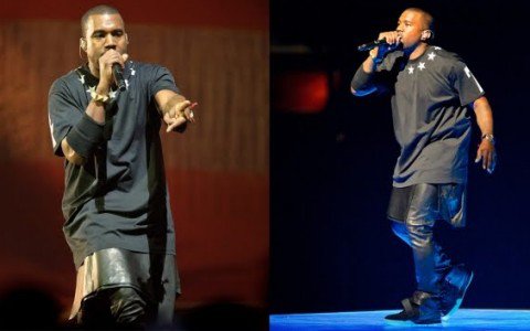 Férfiak szoknyában - Hírek  -  - férfi szoknya, Givenchy, Kanye West, Kanye West szoknyája, koncert, 