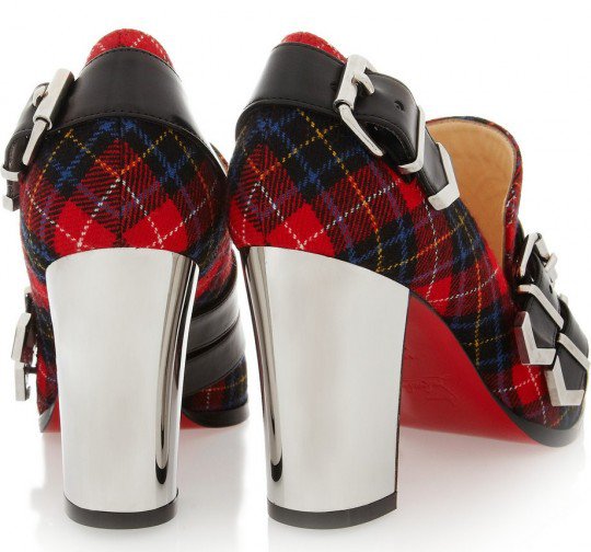 Itt az első csúnya Louboutin! - Hírek  -  - Christian Louboutin, csúcnya cipő, francia, Louboutin cipő, skótminta, 