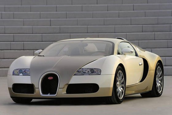 Aranyos Bugatti -  -  - arany, bugatti veyron, 