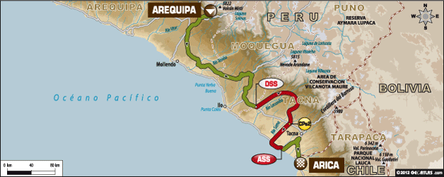 DAKAR 2013 - 5.nap -  -  - carlos sainz, dakar 2013, de rooy, stephane peterhansel, szalay balázs, 