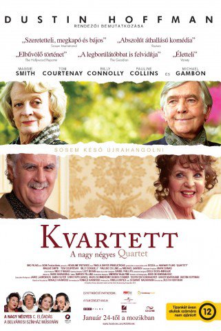 Dustin Hoffman az öregek otthonában - Fesztelen mindennapok -  - dustin hoffman, kvartett, moziműsor, rigoletto, színház műsor, 