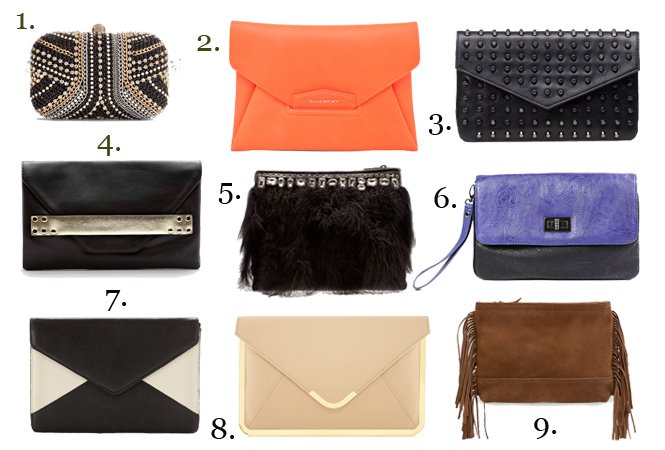 Clutchok a báli szezonra - Stílusiskola -  - ASOS, borítéktáska, clutch, farsangi bál, Givenchy Antigona, táska, 