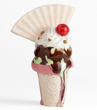 Az el nem olvadó fagylaltgombóc - STYLENEWS - Otthon & Design - Anna Barlow, fagylalt, kerámia, 