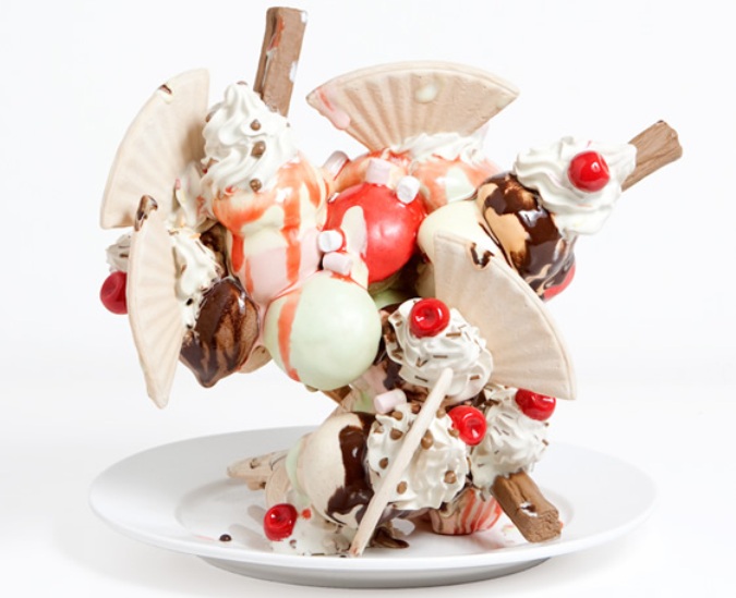 Az el nem olvadó fagylaltgombóc - STYLENEWS - Otthon & Design - Anna Barlow, fagylalt, kerámia, 