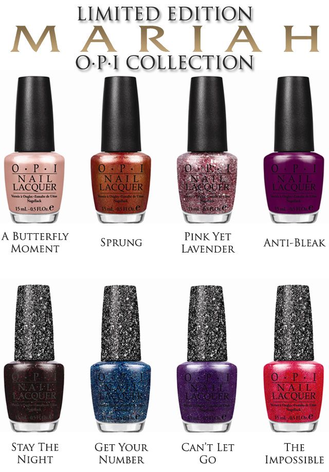 Bombasztikus színek! - SZÉPSÉG - Smink  - mariah carey, opi körömlakk, 