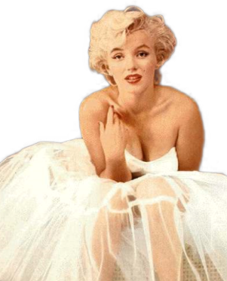 Melltartóra varrt gombok - STYLELIFE -  - életbölcsességek, Marilyn Monroe, 