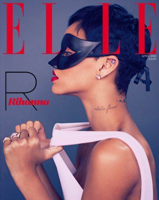 Rihanna, a rebellis cicalány - DIVAT&STÍLUS - Hírek  - Elle UK, photoshoot, Rihanna, riport, 