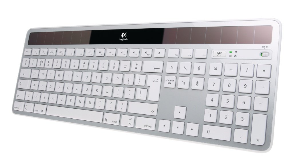 A Logitech elhozza a fény erejét a Mac felhasználóknak is -  -  - billentyűzet, Logitech, Logitech K750, napelemes billentyűzet, 