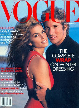 Richard Gere micsoda nője - STYLELIFE -  - Cindy Crawford, Richard Gere, 