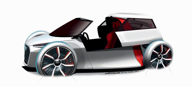 Audi urban concept – Példa nélküli járműkoncepció -  -  - Audi, Audi urban concept, autó, concept, koncepció, 