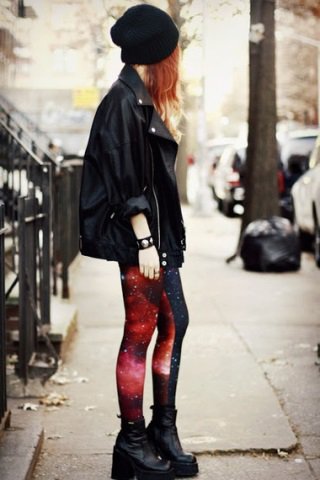 Grungetavasz rebellive módra - DIVAT&STÍLUS - Stílusiskola - fesztiválszezon, grunge, rebellive blog, színes hajak, 