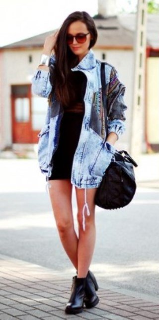 Grungetavasz rebellive módra - DIVAT&STÍLUS - Stílusiskola - fesztiválszezon, grunge, rebellive blog, színes hajak, 