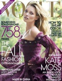 Nincs Vogue címlap Kate Moss nélkül - DIVAT&STÍLUS - Hírek  - kate moss, vogue, vogue címlap, vogue june, 